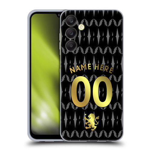 Custom Customised Personalised Aston Villa FC 2026/27 Crest Kit Away Soft Gel Case for Samsung Galaxy A25 5G