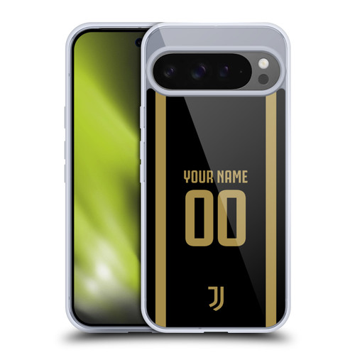 Custom Customised Personalised Juventus Football Club 2026/27 Kit Third Soft Gel Case for Google Pixel 9 Pro XL