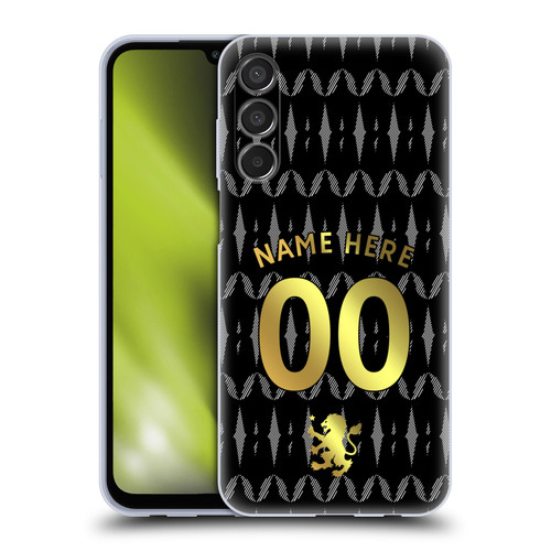 Custom Customised Personalised Aston Villa FC 2026/27 Crest Kit Away Soft Gel Case for Samsung Galaxy M15/F15 5G