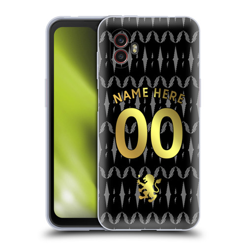 Custom Customised Personalised Aston Villa FC 2026/27 Crest Kit Away Soft Gel Case for Samsung Galaxy Xcover6 Pro/Pro2