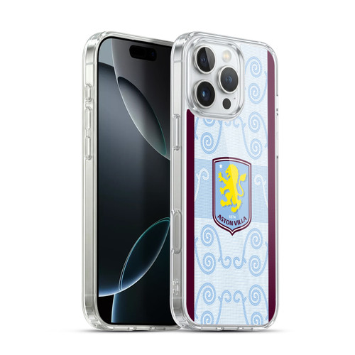 Aston Villa Football Club 2026/27 Crest Kit Third Soft Gel Case for Apple iPhone 16 Pro Max & MagSafe