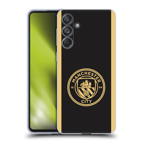 Manchester City Man City FC 2026/27 Badge Kit Away Soft Gel Case for Samsung Galaxy M55 5G