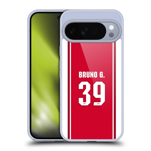 Arsenal FC 2026/27 Players Home Kit 1st Group Bruno Guimarães Soft Gel Case for Google Pixel 10 Pro XL