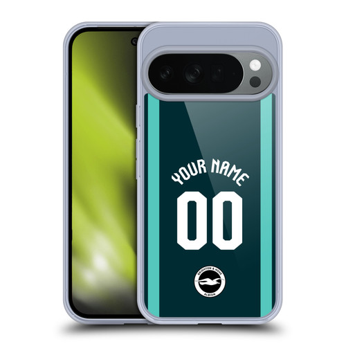 Custom Customised Personalised Brighton & Hove Albion F.C 2026/27 Badge Kit Third Soft Gel Case for Google Pixel 10