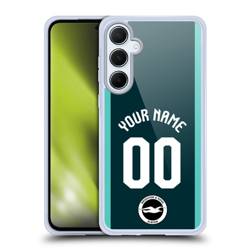 Custom Customised Personalised Brighton & Hove Albion F.C 2026/27 Badge Kit Third Soft Gel Case for Samsung Galaxy A55 5G