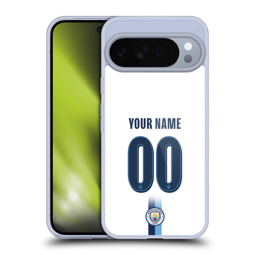 Custom Customised Personalised Manchester City Man City FC 2026/27 Badge Kit Third Soft Gel Case for Google Pixel 10 Pro XL