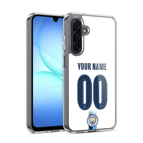 Custom Customised Personalised Manchester City Man City FC 2026/27 Badge Kit Third Soft Gel Case for Samsung Galaxy A17 4G / 5G