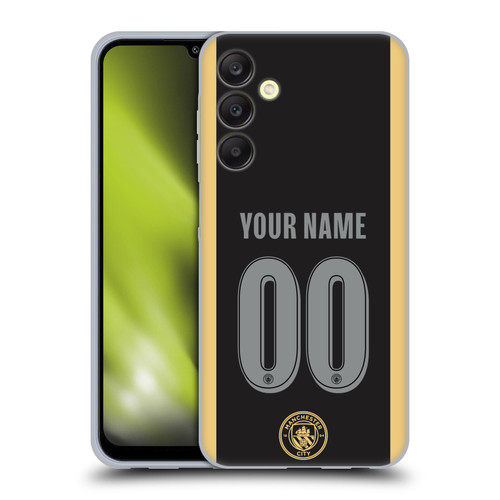 Custom Customised Personalised Manchester City Man City FC 2026/27 Badge Kit Away Soft Gel Case for Samsung Galaxy A25 5G