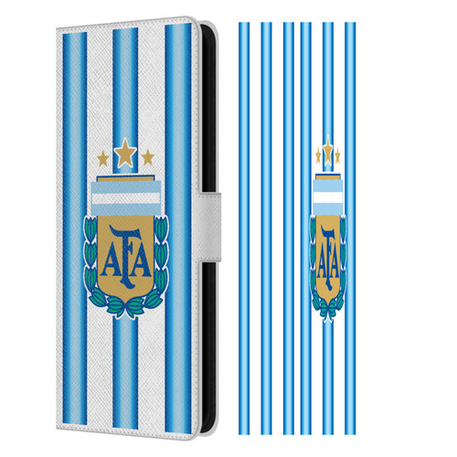Argentina National Football Team 2026 Crest Kit Home Leather Book Wallet Case Cover For Samsung Galaxy S25 FE
