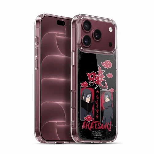 Naruto Shippuden Art Itachi Uchiha Akatsuki Soft Gel Case for Apple iPhone 18 Pro Max