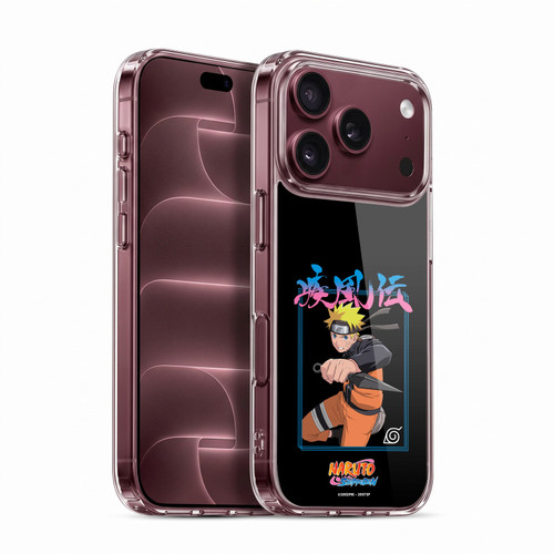 Naruto Shippuden Art Portrait Soft Gel Case for Apple iPhone 18 Pro