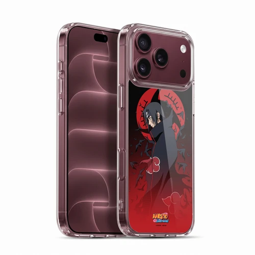 Naruto Shippuden Character Art Itachi Uchiha Soft Gel Case for Apple iPhone 18 Pro Max