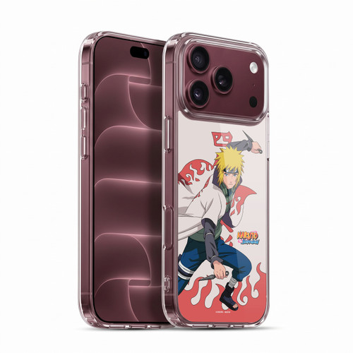 Naruto Shippuden Character Art Minato Namikaze Soft Gel Case for Apple iPhone 18 Pro Max
