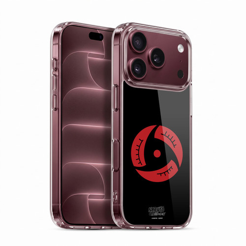 Naruto Shippuden Iconic Itachi Mangekyo Sharingan Soft Gel Case for Apple iPhone 18 Pro