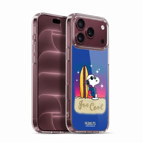 Peanuts Snoopy Boardwalk Airbrush Joe Cool Surf Soft Gel Case for Apple iPhone 18 Pro Max