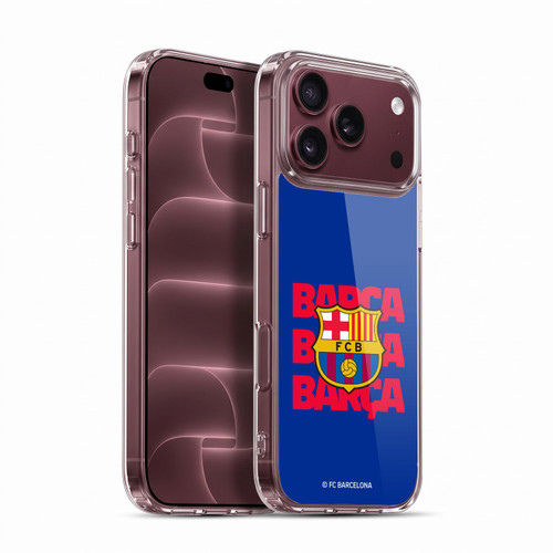 FC Barcelona Graphics Barca Crest Soft Gel Case for Apple iPhone 18 Pro Max