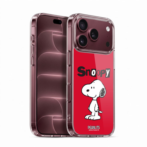 Peanuts Characters Snoopy Soft Gel Case for Apple iPhone 18 Pro