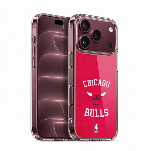 NBA Chicago Bulls Distressed Soft Gel Case for Apple iPhone 18 Pro