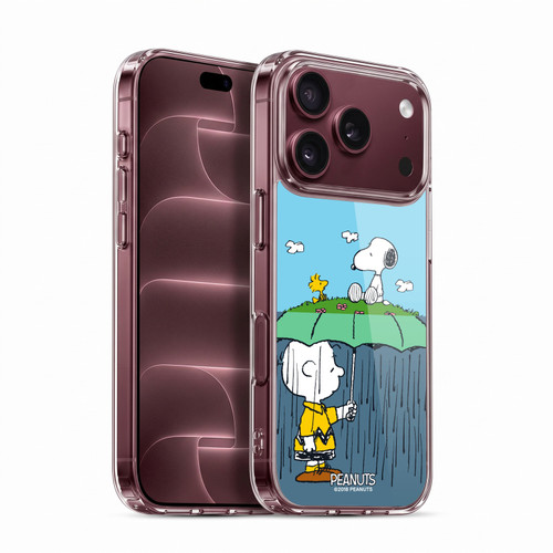 Peanuts Halfs And Laughs Charlie, Snoppy & Woodstock Soft Gel Case for Apple iPhone 18 Pro