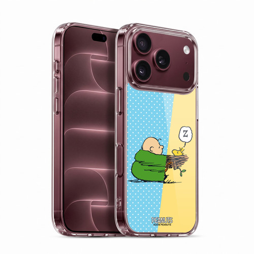 Peanuts Halfs And Laughs Charlie & Woodstock Nap Soft Gel Case for Apple iPhone 18 Pro