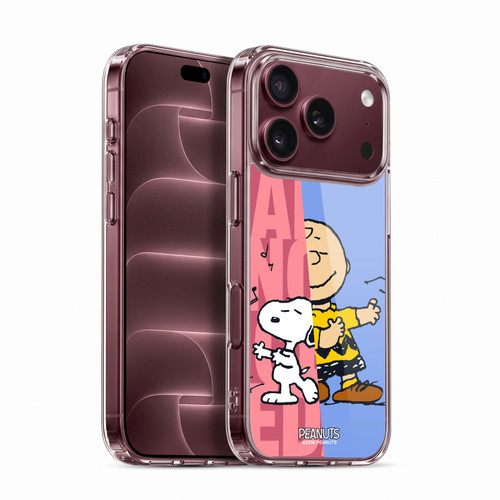 Peanuts Halfs And Laughs Snoopy & Charlie Soft Gel Case for Apple iPhone 18 Pro
