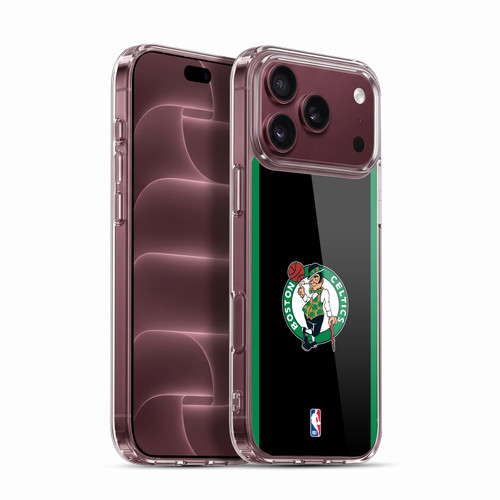 NBA Boston Celtics Logo Black Green Design Soft Gel Case for Apple iPhone 18 Pro Max