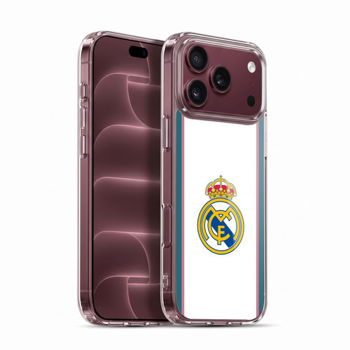 Real Madrid CF 2026/27 Badge White Soft Gel Case for Apple iPhone 18 Pro Max