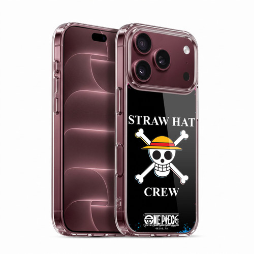 One Piece Graphic Art Colourful Crew Logo Soft Gel Case for Apple iPhone 18 Pro