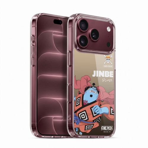 One Piece Graphic Art Jinbe Soft Gel Case for Apple iPhone 18 Pro