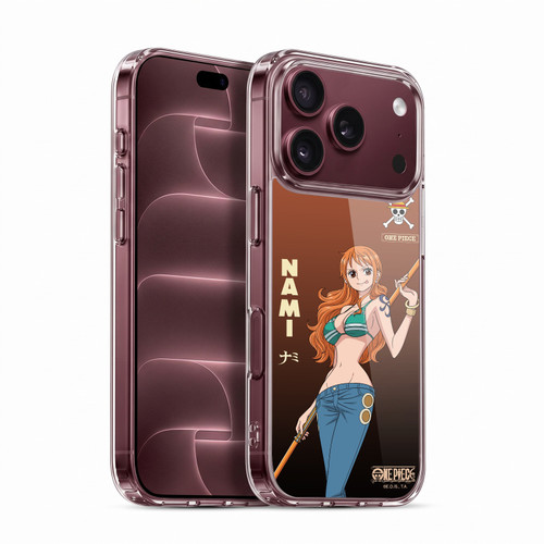 One Piece Graphic Art Nami Soft Gel Case for Apple iPhone 18 Pro
