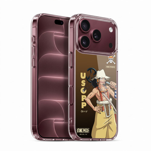 One Piece Graphic Art Usopp Soft Gel Case for Apple iPhone 18 Pro