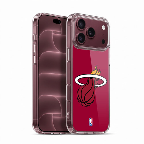 NBA Miami Heat Logo Red Soft Gel Case for Apple iPhone 18 Pro Max