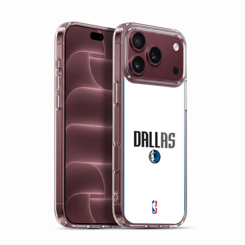 NBA Dallas Mavericks Logo White Design Soft Gel Case for Apple iPhone 18 Pro Max