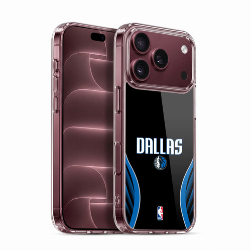 NBA Dallas Mavericks Logo Black Design Soft Gel Case for Apple iPhone 18 Pro