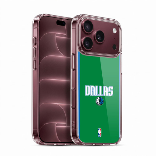 NBA Dallas Mavericks Logo Green Design Soft Gel Case for Apple iPhone 18 Pro