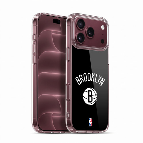 NBA Brooklyn Nets Logo Black Design Soft Gel Case for Apple iPhone 18 Pro Max