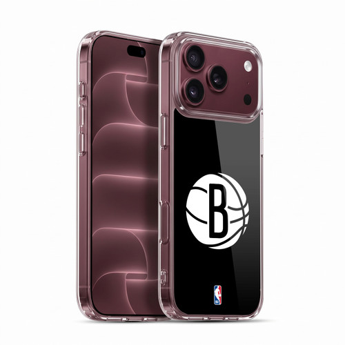 NBA Brooklyn Nets Logo Black Soft Gel Case for Apple iPhone 18 Pro Max