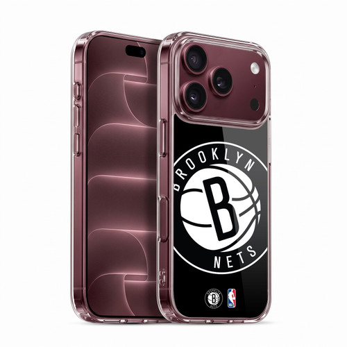 NBA Brooklyn Nets Logo Oversized Soft Gel Case for Apple iPhone 18 Pro