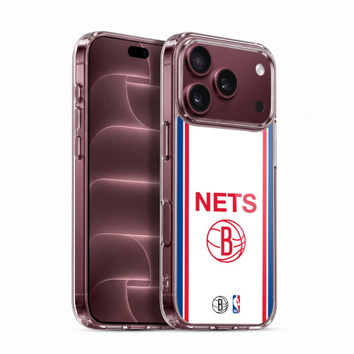 NBA Brooklyn Nets Logo Retro Design Soft Gel Case for Apple iPhone 18 Pro