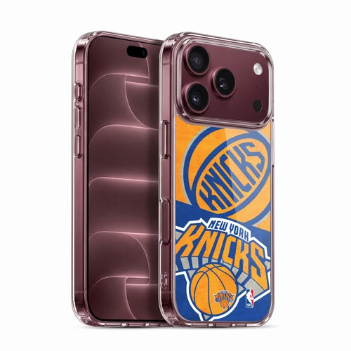 NBA New York Knicks Half Oversized Soft Gel Case for Apple iPhone 18 Pro