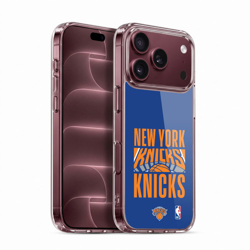 NBA New York Knicks Typography Soft Gel Case for Apple iPhone 18 Pro