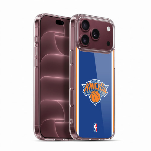 NBA New York Knicks Logo Blue Design Soft Gel Case for Apple iPhone 18 Pro Max