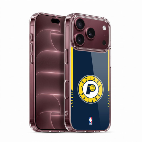 NBA Indiana Pacers Logo Navy Design Soft Gel Case for Apple iPhone 18 Pro