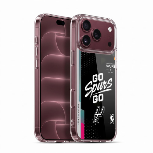 NBA San Antonio Spurs Go Spurs Go Soft Gel Case for Apple iPhone 18 Pro Max