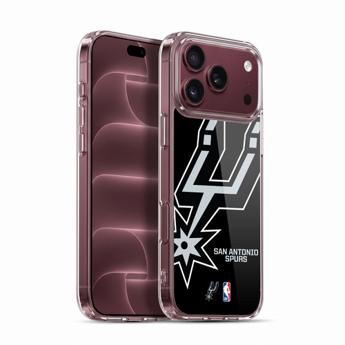 NBA San Antonio Spurs Logo Oversized Soft Gel Case for Apple iPhone 18 Pro Max