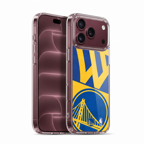 NBA Golden State Warriors Half Oversized Soft Gel Case for Apple iPhone 18 Pro Max