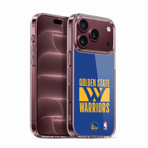 NBA Golden State Warriors Typography Soft Gel Case for Apple iPhone 18 Pro