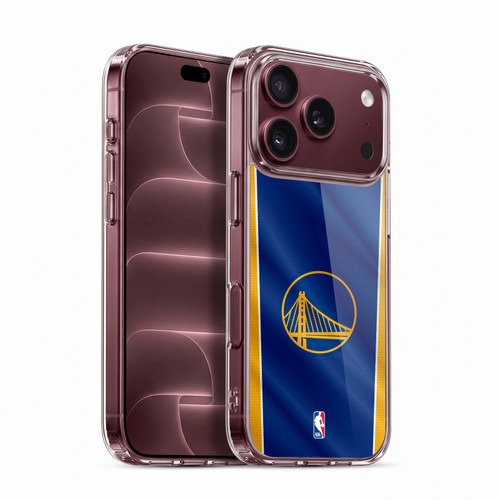 NBA Golden State Warriors Vertical Banner Soft Gel Case for Apple iPhone 18 Pro