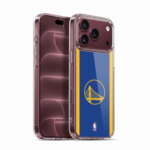 NBA Golden State Warriors Logo Blue Design Soft Gel Case for Apple iPhone 18 Pro Max
