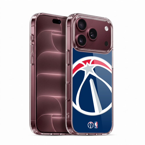 NBA Washington Wizards Logo Oversized Soft Gel Case for Apple iPhone 18 Pro